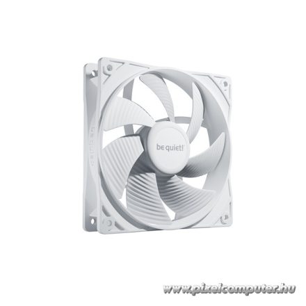 Be Quiet! Cooler 12cm - PURE WINGS 3 White 120mm PWM (1600rpm, 25,5dB, fehér)