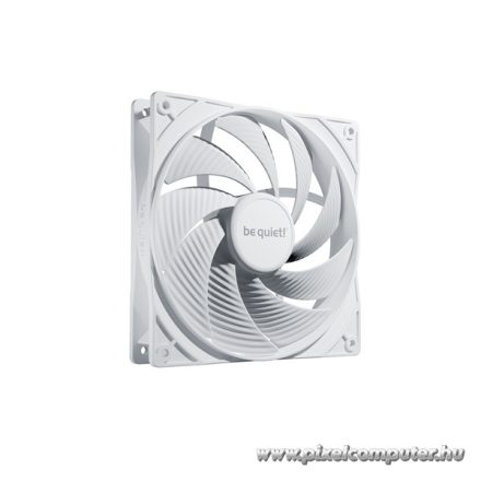 Be Quiet! Cooler 14cm - PURE WINGS 3 White 140mm PWM high-speed (1800rpm, 30,5dB, fehér)