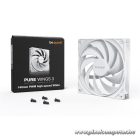 Be Quiet! Cooler 14cm - PURE WINGS 3 White 140mm PWM high-speed (1800rpm, 30,5dB, fehér)