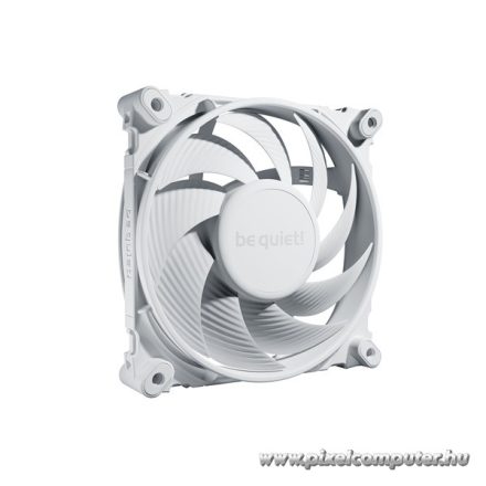 Be Quiet! Cooler 12cm - SILENT WINGS 4 White 120mm PWM (1600rpm, 18,9dB, fehér)