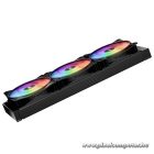 Be Quiet! Cooler 12cm - LIGHT WINGS LX 120mm PWM high-speed (RGB, 2100rpm, 30,9dB, fekete)