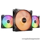 Be Quiet! Cooler 12cm - LIGHT WINGS LX 120mm PWM high-speed Triple-Pack (RGB, 2100rpm, 30,9dB, fekete)