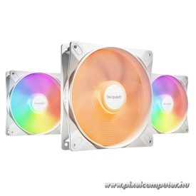   Be Quiet! Cooler 14cm - LIGHT WINGS LX 140mm PWM White Triple-Pack (RGB, 1200rpm, 22,9dB, fehér)