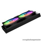 Be Quiet! Cooler 14cm - LIGHT WINGS LX 140mm PWM high-speed Triple-Pack (RGB, 1800rpm, 30,5dB, fekete)
