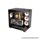 Be Quiet! Cooler 12cm - LIGHT WINGS LX 120mm PWM Reverse Black (RGB, 1500rpm, 28,5dB, fekete)