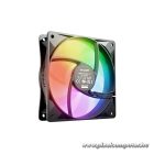 Be Quiet! Cooler 12cm - LIGHT WINGS LX 120mm PWM Reverse Black (RGB, 1500rpm, 28,5dB, fekete)