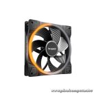 Be Quiet! Cooler 14cm - LIGHT WINGS 140mm PWM Reverse Black (RGB, 1300rpm, 25,5dB, fekete)