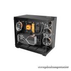 Be Quiet! Cooler 14cm - LIGHT WINGS 140mm PWM Reverse Black (RGB, 1300rpm, 25,5dB, fekete)
