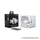 Be Quiet! Cooler 12cm - PURE WINGS 3 120mm PWM Reverse W 3-Pack (1500rpm, 28,5dB, fehér)