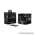 Be Quiet! Cooler 12cm - PURE WINGS 3 120mm PWM Reverse 3-Pack (1500rpm, 28,5dB, fekete)