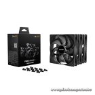 Be Quiet! Cooler 14cm - PURE WINGS 3 140mm PWM 3-Pack (1200rpm, 21,9dB, fekete)