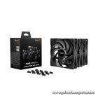 Be Quiet! Cooler 12cm - PURE WINGS 3 120mm PWM HS 3-Pack (2100rpm, 30,9dB, fekete)