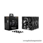 Be Quiet! Cooler 12cm - PURE WINGS 3 120mm PWM 3-Pack (1600rpm, 25,5dB, fekete)