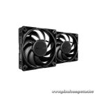 Be Quiet! CPU Water Cooler - SILENT LOOP 3 240mm Black (2x120mm, csatlakozó: 3pin, cső hossza: 400mm, fekete)