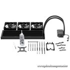 Be Quiet! CPU Water Cooler - SILENT LOOP 3 420mm Black (3x140mm, csatlakozó: 3pin, cső hossza: 400mm, fekete)