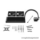 Be Quiet! CPU Water Cooler - PURE LOOP 3 280mm (2x140mm, csatlakozó: 3pin, cső hossza: 400mm)