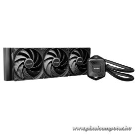   Be Quiet! CPU Water Cooler - PURE LOOP 3 360mm (3x120mm, csatlakozó: 3pin, cső hossza: 400mm)