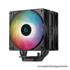 DeepCool CPU Cooler - AG400 DIGITAL PLUS (31,6 dB; max, 134,03 m3/h; 4pin csatlakozó, 4 db heatpipe, 12cm, PWM)