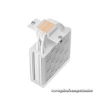 DeepCool CPU Cooler - AG400 WH ARGB V2 (31,6 dB; max, 128,93 m3/h; 4pin csatlakozó, 4 db heatpipe, 12cm, PWM, fehér)