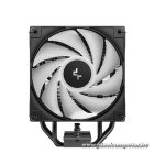 DeepCool CPU Cooler - AG400 BK ARGB V2 (31,6 dB; max, 128,93 m3/h; 4pin csatlakozó, 4 db heatpipe, 12cm, PWM)