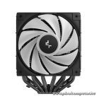 DeepCool CPU Cooler - AG620 BK ARGB V2 (29,4 dB; max, 115,32 m3/h; 4pin csatlakozó, 6 db heatpipe, 12cm, PWM, LED)