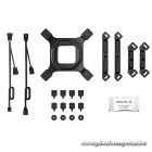 DeepCool CPU Cooler - AG620 BK ARGB V2 (29,4 dB; max, 115,32 m3/h; 4pin csatlakozó, 6 db heatpipe, 12cm, PWM, LED)