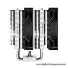 DeepCool Aktív CPU hűtő - AG620 BK ARGB (29,4 dB; max, 115,32 m3/h; 4pin csatlakozó, 6 db heatpipe, 12cm, PWM, LED)