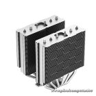 DeepCool Aktív CPU hűtő - AG620 BK ARGB (29,4 dB; max, 115,32 m3/h; 4pin csatlakozó, 6 db heatpipe, 12cm, PWM, LED)