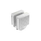 DeepCool CPU Cooler - AG620 WH ARGB V2 (29,4 dB; max, 115,32 m3/h; 4pin csatlakozó, 6 db heatpipe, 12cm, PWM, fehér)