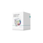 DeepCool CPU Cooler - AG620 WH ARGB V2 (29,4 dB; max, 115,32 m3/h; 4pin csatlakozó, 6 db heatpipe, 12cm, PWM, fehér)