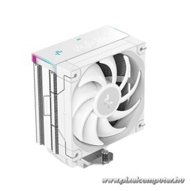   DeepCool CPU Cooler - AK400 DIGITAL PRO WH (25 dB; max, 103,45 m3/h; 4pin csatlakozó, 4 db heatpipe, 12cm, PWM, fehér)