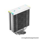 DeepCool CPU Cooler - AK400 DIGITAL SE WH (28 dB; max, 117,21 m3/h; 4pin csatlakozó, 4 db heatpipe, 12cm, PWM)