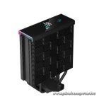 DeepCool CPU Cooler - AK400 Digital (28 dB; max, 117,21 m3/h; 4pin csatlakozó, 4 db heatpipe, 12cm, PWM)