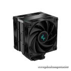 DeepCool Aktív CPU hűtő - AK400 ZERO DARK PLUS (28 dB; max, 101,02 m3/h; 4pin, 4 db heatpipe, 12cm, PWM)