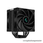 DeepCool Aktív CPU hűtő - AK400 ZERO DARK PLUS (28 dB; max, 101,02 m3/h; 4pin, 4 db heatpipe, 12cm, PWM)