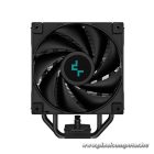 DeepCool Aktív CPU hűtő - AK400 ZERO DARK PLUS (28 dB; max, 101,02 m3/h; 4pin, 4 db heatpipe, 12cm, PWM)