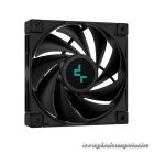 DeepCool Aktív CPU hűtő - AK400 ZERO DARK PLUS (28 dB; max, 101,02 m3/h; 4pin, 4 db heatpipe, 12cm, PWM)