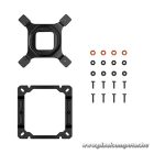 DeepCool Aktív CPU hűtő - AK400 ZERO DARK PLUS (28 dB; max, 101,02 m3/h; 4pin, 4 db heatpipe, 12cm, PWM)