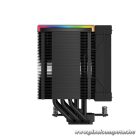 DeepCool CPU Cooler - AK500 Digital (28dB; max, 117,21 m3/h; 4pin csatlakozó, 5 db heatpipe, 12cm, PWM, fekete)