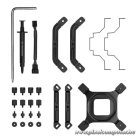 DeepCool CPU Cooler - AK500 Digital (28dB; max, 117,21 m3/h; 4pin csatlakozó, 5 db heatpipe, 12cm, PWM, fekete)