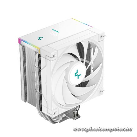 DeepCool CPU Cooler - AK500S DIGITAL SE WH (28dB; max, 117,21 m3/h; 4pin csatlakozó, 5 db heatpipe, 12cm, PWM, fehér)