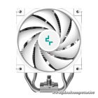 DeepCool CPU Cooler - AK500S DIGITAL SE WH (28dB; max, 117,21 m3/h; 4pin csatlakozó, 5 db heatpipe, 12cm, PWM, fehér)
