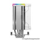 DeepCool CPU Cooler - AK500S DIGITAL SE WH (28dB; max, 117,21 m3/h; 4pin csatlakozó, 5 db heatpipe, 12cm, PWM, fehér)
