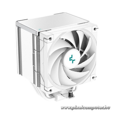 DeepCool Aktív CPU hűtő - AK500 WH (31,5 dB; max, 88,75 m3/h; 4pin csatlakozó, 5 db heatpipe, 12cm, PWM)