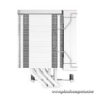 DeepCool Aktív CPU hűtő - AK500 WH (31,5 dB; max, 88,75 m3/h; 4pin csatlakozó, 5 db heatpipe, 12cm, PWM)