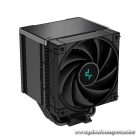 DeepCool Aktív CPU hűtő - AK500 ZERO DARK (31,5 dB; max, 88,75 m3/h; 4pin csatlakozó, 5 db heatpipe, 12cm, PWM)