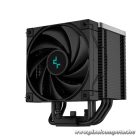 DeepCool Aktív CPU hűtő - AK500 ZERO DARK (31,5 dB; max, 88,75 m3/h; 4pin csatlakozó, 5 db heatpipe, 12cm, PWM)