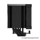 DeepCool Aktív CPU hűtő - AK500 ZERO DARK (31,5 dB; max, 88,75 m3/h; 4pin csatlakozó, 5 db heatpipe, 12cm, PWM)