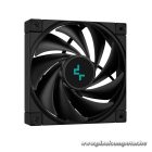 DeepCool Aktív CPU hűtő - AK500 ZERO DARK (31,5 dB; max, 88,75 m3/h; 4pin csatlakozó, 5 db heatpipe, 12cm, PWM)