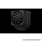 DeepCool CPU Cooler - AK620 DIGITAL PRO (25 dB; max, 103,45 m3/h; 4pin csatlakozó, 6 db heatpipe, 2x12cm, PWM)